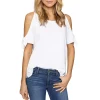 Brand new 🌟 Sanctuary Lou-Lou Cold-Shoulder Top White 👍 -Sanctuary Sales Shop unnamed file 150