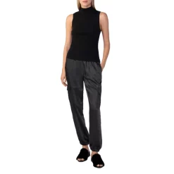 Deals 😀 Sanctuary The Fixer Satin Jogger Pants Black Night ✨ -Sanctuary Sales Shop unnamed file 171