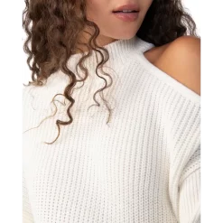 Budget 🧨 Sanctuary Cut It Out Sweater Creme 🎉 -Sanctuary Sales Shop unnamed file 235