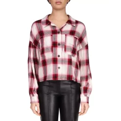 Brand new 💯 Sanctuary Plaid 👕 Shirt Viola Plaid 😍 -Sanctuary Sales Shop unnamed file 293