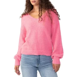 Best Sale 👏 Sanctuary Cozy V Neck Sweater Creme 🧨 -Sanctuary Sales Shop unnamed file 3