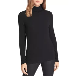 Cheap 🌟 Sanctuary Ribbed Turtleneck Top Black 🥰