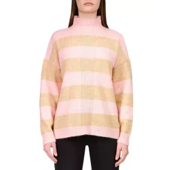 Flash Sale ✨ Sanctuary Upstate Striped Turtleneck Tunic Rosehip Oat 👍 -Sanctuary Sales Shop unnamed file 381