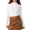 Buy 👍 Sanctuary Lace Mock Neck Top Creme 🧨 -Sanctuary Sales Shop unnamed file 415