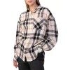 Buy 💯 Sanctuary Plaid Tunic 👚 Shirt Natural Cream 🎁 -Sanctuary Sales Shop unnamed file 486