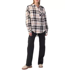 Buy 💯 Sanctuary Plaid Tunic 👚 Shirt Natural Cream 🎁 -Sanctuary Sales Shop unnamed file 488
