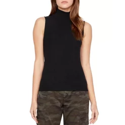 Best Pirce ✨ Sanctuary Essential Mock Neck Knit Top Black ⭐