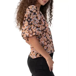 Cheapest 😍 Sanctuary Floral Print Puff Sleeve Top Harvest 👏 -Sanctuary Sales Shop unnamed file 655