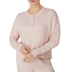 Brand new 🌟 Sanctuary Long Sleeve Henley & Boxer Pajama Set Blush 🛒 -Sanctuary Sales Shop unnamed file 718