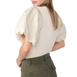 Wholesale 👏 Sanctuary Dream State Puffed Sleeve Top Brulee 🤩 -Sanctuary Sales Shop unnamed file 732