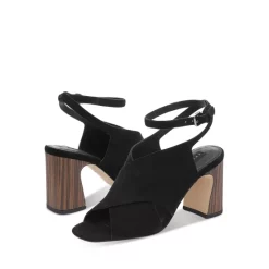 Top 10 🎉 Sanctuary 👩 Women's Rowdy Ankle Strap High Heel 🩴 Sandals Black 😍