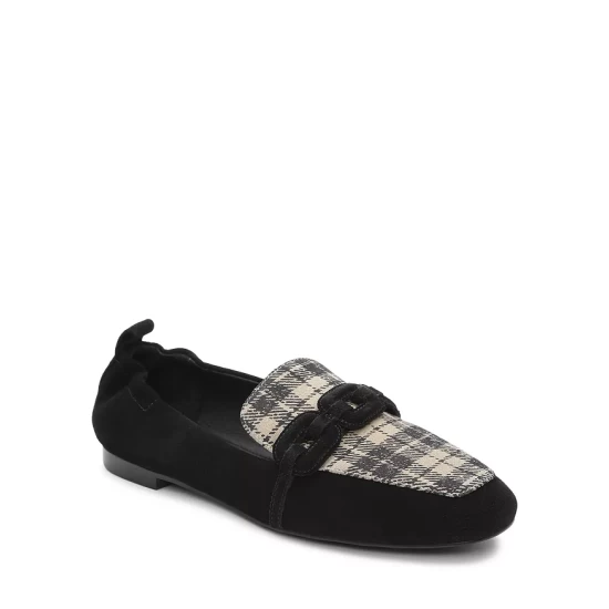 Best Sale π Sanctuary π© Women's Blast Slip On Loafer Flats Black/oatmeal π 2 Best Sale π Sanctuary π© Women's Blast Slip On Loafer Flats Black/oatmeal π