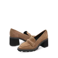 Hot Sale 🔥 Sanctuary 👩 Women's Parkside Slip On High Heel Loafer Pumps Acorn 💯 -Sanctuary Sales Shop unnamed file 794