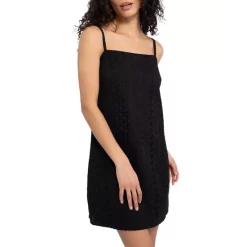 Wholesale 😀 Sanctuary '90s Cotton Mini 👗 Dress Black 🎉