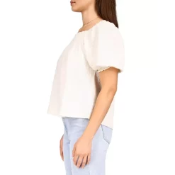 Buy 🤩 Sanctuary Darling Gauze Puff Sleeve Top Buttercream 😉 -Sanctuary Sales Shop unnamed file 849