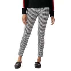 Best Sale ✔️ Sanctuary Runway Cropped Leggings Crimson Plaid ⭐