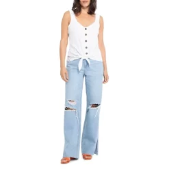 Best reviews of 🥰 Sanctuary Golden Hour Tie Front Tank Top White ⭐ -Sanctuary Sales Shop unnamed file 904