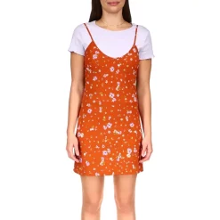 Best Sale 🎁 Sanctuary The Perfect Slip 👗 Dress Earth Bloom 🛒